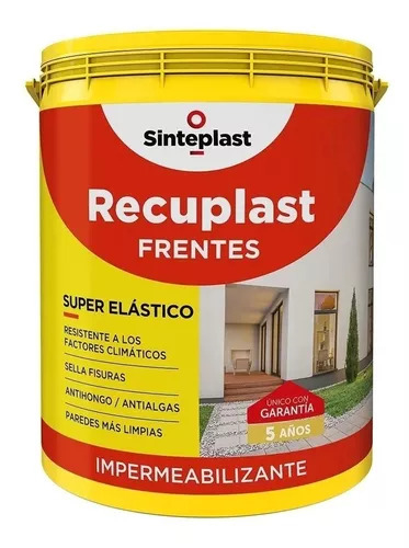 SINTEPLAST  Recuplast Frentes Blanco x 4