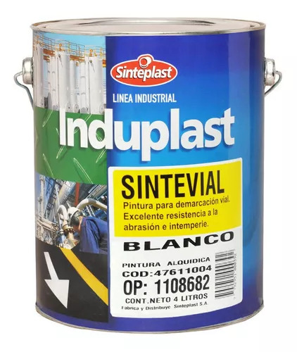 SINTEPLAST SinteVial Demarcacion Blanco x  1