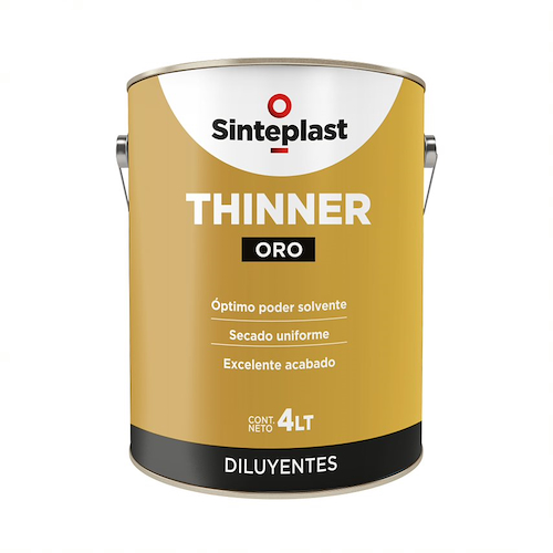 SINTEPLAST  Thinner Sello Oro x 4