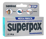 SUPRABOND Superpox SuperAdhesivo Transp x 16 gr