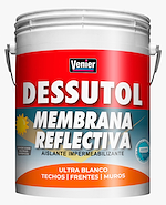 VENIER Dessutol Techos Membrana Reflectiva Blanco x 5