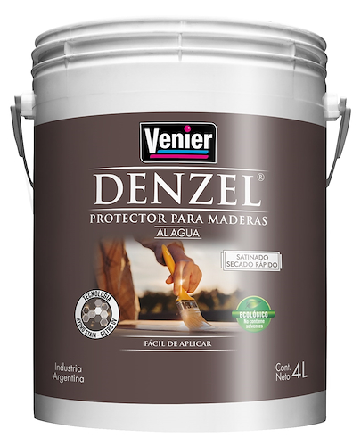 VENIER Denzel Lasur Agua Sat Caoba x 4