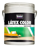 VENIER Latex Color Satinado Latex Int-Ext Sat Blanco Perla x 4