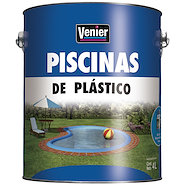 VENIER  Pileta Plastico Azul x 4