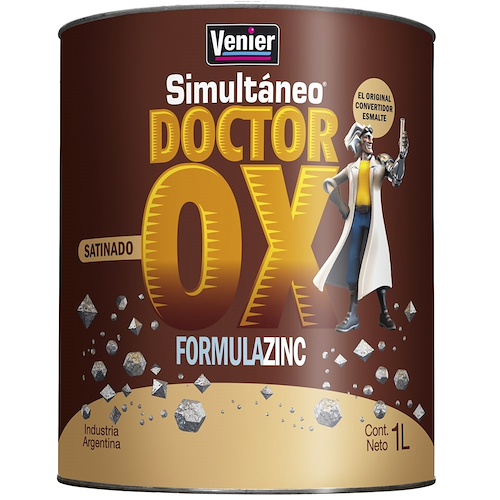 VENIER Dr Ox Sint + Conv Negro Sat x 1