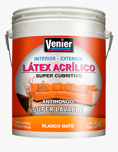 VENIER Acrilico Latex Int-Ext x 5