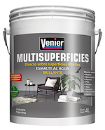 VENIER Multisuperficies Esmalte al Agua Blanco Bte x 4