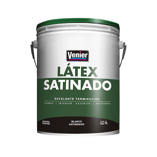 VENIER  Latex Satinado x 4