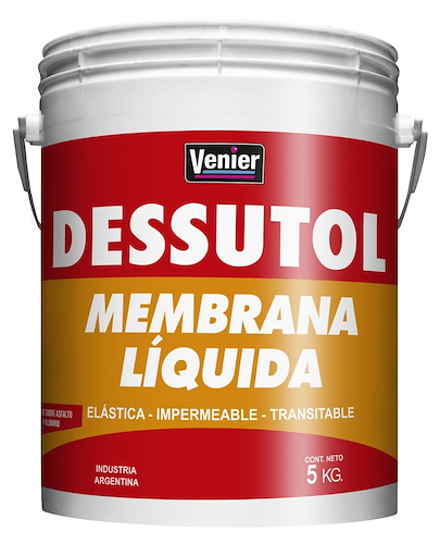 VENIER Dessutol Techos Membrana Liq Gris x 5