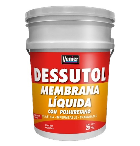 VENIER Dessutol Techos Membrana Liq Gris x 20