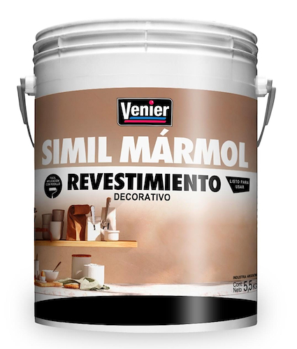 VENIER Decorativo Simil Marmol Blanco Marmol x 5.5