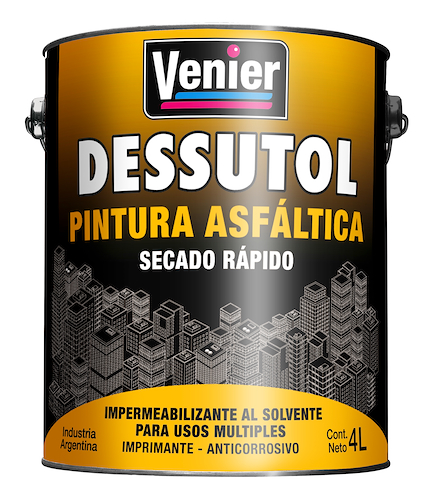 VENIER Dessutol 8700 Asfaltica al Solvente x 4