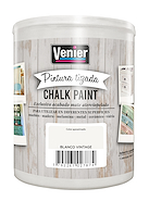 VENIER Chalk Paint Tizado Blanco Vintage x 1