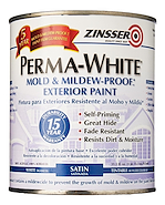 ZINSSER Perma White Latex Ext Satinado x 0.94