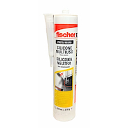 FISHER Adhesivo Silicona Negra 260ML