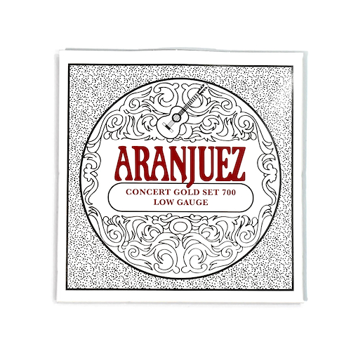 Encordado guitarra clásica AUGUSTINE ARANJUEZ 700 GOLD LOW TENSION - $ 24.961