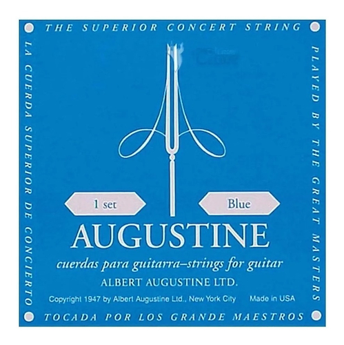 Encordado guitarra clásica - BLUE - Tensión Alta AUGUSTINE C-BLUE - $ 24.473