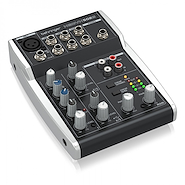 Consola Behringer Xenyx 502s 3 Canales Mixer Usb BEHRINGER Xenyx 502 S