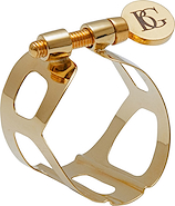 Abrazadera Tradition Para Saxo Alto Dorada - Incluye Cubre B BG L10