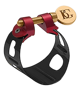 ABRAZADERA BG DUO SAXO TENOR NEGRO MATE-INCLUYE CUBRE BOQUIL BG LDTB