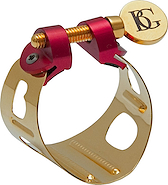 ABRAZADERA SAXO TENOR PLATEADA DUO DORADA - INCLUYE CUBRE BO BG LDT1