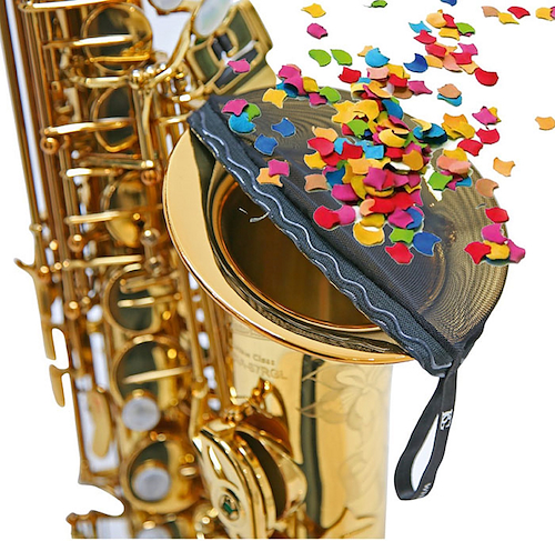 CUBRE CAMPANA PARA SAXO TENOR (ANTI CONFETI) - MALLA ELASTIC BG ACST - $ 61.760