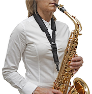Correa Saxo Alto/Tenor Large Elastica Gancho Plastico 