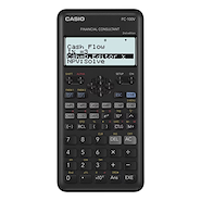 Calculadora | Financiera | 12 digitos | Display 4 Lineas | C CASIO CE FC-100V