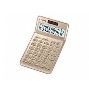 Calculadora | Escritorio | 12 digitos | Disp extra grande | CASIO CE JW-200SC-GD