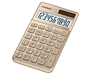 Calculadora | Escritorio | 10 digitos | Disp extra grande | CASIO CE NS-10SC-GD