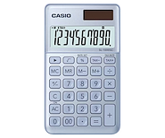 Calculadora | Portatil | 10 digitos | Disp extra grande | Mi CASIO CE SL-1000SC-BU