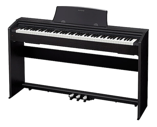 Piano | PRIVIA | 88t Acc.Martillo Tri-Sensor II T.Marfil | 1 CASIO PX770 - $ 1.370.186