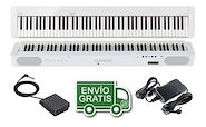 Piano | 88 teclas | Acción Martillo | Teclas de Marfil | 18 CASIO PX-S1100WH