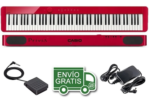 Piano | 88 teclas | Acción Martillo | Teclas de Marfil | 18 CASIO PX-S1100 - $ 1.189.999