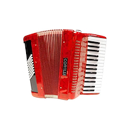 Acordeon | a Piano | 30 teclas | 48 Bajos | Con Correa |  Fu CORELLI JH2014 RD