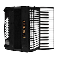 Acordeon | a Piano | 34 teclas | 60 Bajos | Con Correa |  Fu CORELLI JH2011 BK