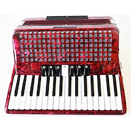 Acordeon | a Piano | 34 teclas | 72 Bajos | 7+2 Registros | CORELLI JH2021 RD