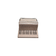 Acordeon | a Piano | 30 teclas | 48 bajos | Con correa | Fun CORELLI HC3048(A) WH