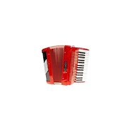 Acordeon | a Piano | 30 teclas | 48 bajos | Con correa | Fun CORELLI HC3048(A) RD