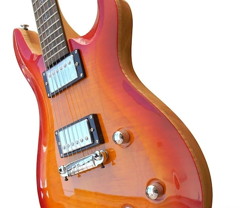 Guitarra Electrica, T/Prs, C: Flamed Map M: Maple; D: Rwood, CRIMSON SEG268CS - $ 544.566