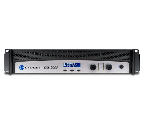 Pot P/ Sonido Instalado Con Dsp Y Manejo De Red, 2X 2100W 4O CROWN CDi6000 - $ 4.995.236