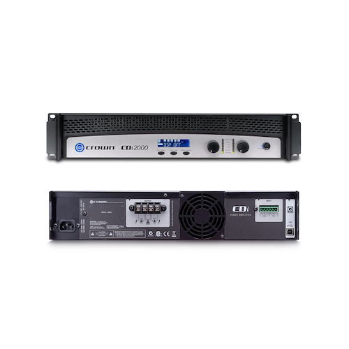 Pot P/ Sonido Instalado Con Dsp Y Manejo De Red, 2X 800W 4Oh CROWN CDi2000 - $ 2.139.801