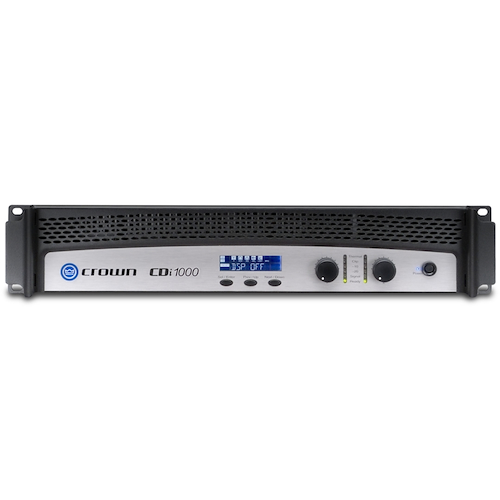 Pot P/ Sonido Instalado Con Dsp Y Manejo De Red, 2X 500 W 4O CROWN CDi1000 - $ 1.752.879