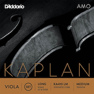 Encordado | p/Viola | 4/4 | KAPLAN AMO | T:Medium | Long sca DADDARIO ORCHESTRAL KA410 LM