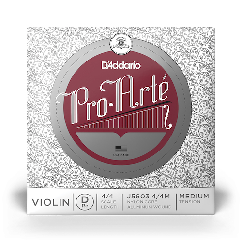 Cuerda suelta D p/ violin, 4/4 ProArte, T: MED DADDARIO ORCHESTRAL J5603 4/4M - $ 28.264