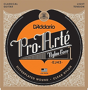 Enc. P/Clásica Pro Arte Nylon, Tensión Light .0275/.0317/.03 DADDARIO Strings EJ43