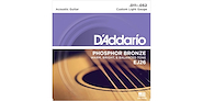 SET ACOUS PHOS BRZ CST LITE DADDARIO Strings EJ26