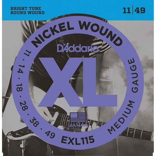 Encordado p/ Electrica 0.11 DADDARIO Strings EXL115 - $ 19.498