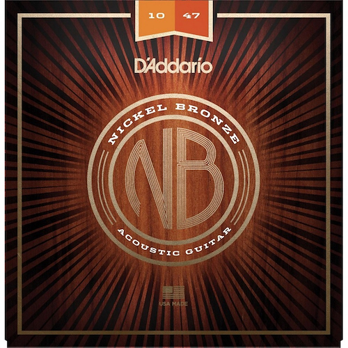 Encordado | Acustica | 010-014-023-030-039-047 | Nickel-Phos DADDARIO Strings NB1047 - $ 26.941