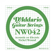 Cuerda Suelta, Nw 042 Nickel Wound X 1 (Mc-Sobre X5) DADDARIO Strings NW042